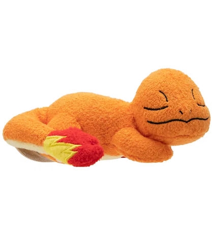 Pokémon Plushie - Sovende Charmander 12 cm - Pokemon Legetøj
